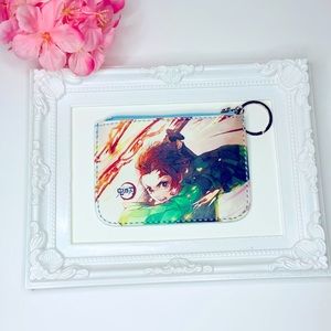 Demon Slayer Tanjiro Kamado ID Wallet Keychain